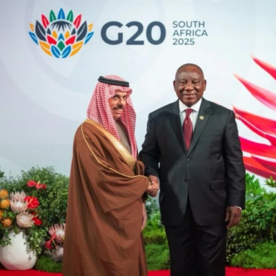 وزير الخارجية يمثل ولي العهد في قمة مجموعة العشرين G20