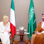 ولي العهد ورئيسة وزراء إيطاليا يبحثان تعزيز التعاون