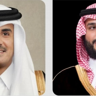 ولي العهد يتلقى رسالة من أمير قطر: تعزيز للشراكة الاستراتيجية