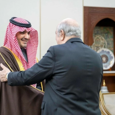 Saudi Interior Minister discusses security cooperation with Algerian President