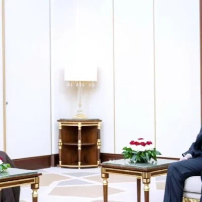 Saudi Interior Minister discusses strengthening security cooperation with Algerian President