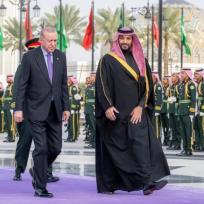 مباحثات ولي العهد والرئيس التركي في الرياض لتعزيز الشراكة