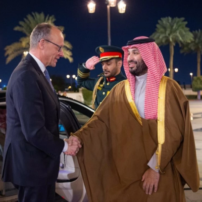 ولي العهد يستقبل المستشار الألماني: مباحثات استراتيجية بالرياض