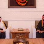 محمد بن سلمان يستقبل ولي عهد البحرين في الدرعية لتعزيز التعاون