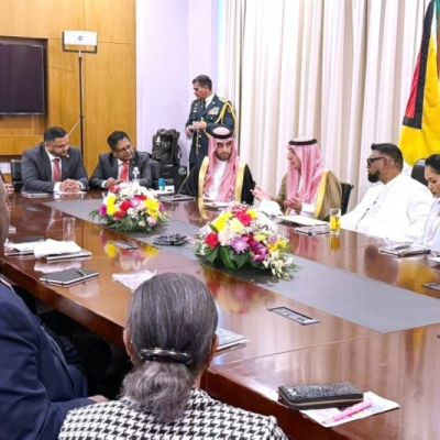 السعودية وغويانا.. مباحثات رسمية لتعزيز التعاون المشترك
