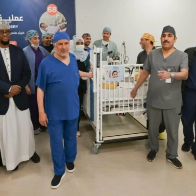 نجاح فصل التوأم الملتصق الصومالي رحمة ورملا في السعودية