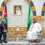 ولي العهد يلتقي ملك الأردن لبحث أمن واستقرار المنطقة