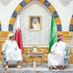 ولي العهد يلتقي أمير دولة قطر في جدة لبحث أمن المنطقة