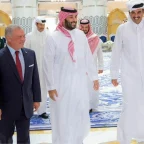 لقاء ثلاثي في جدة: ولي العهد وملك الأردن وأمير قطر