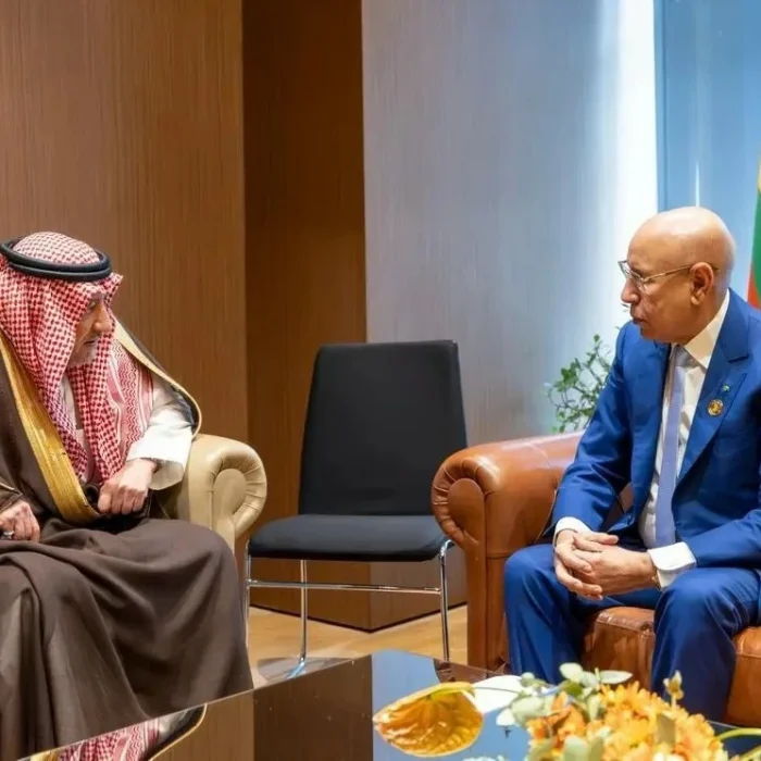 تطور العلاقات السعودية الموريتانية: لقاء الرئيس ونائب الوزير