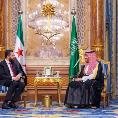 العلاقات السعودية السورية: لقاء ولي العهد والرئيس السوري