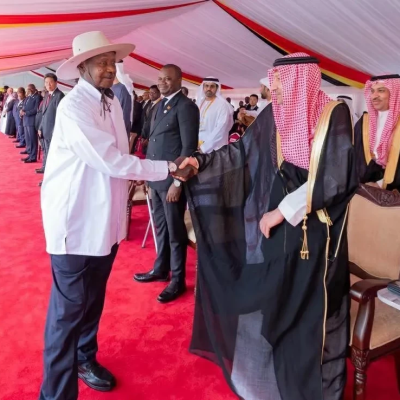 مشاركة سعودية بارزة في حفل تنصيب رئيس أوغندا موسيفيني
