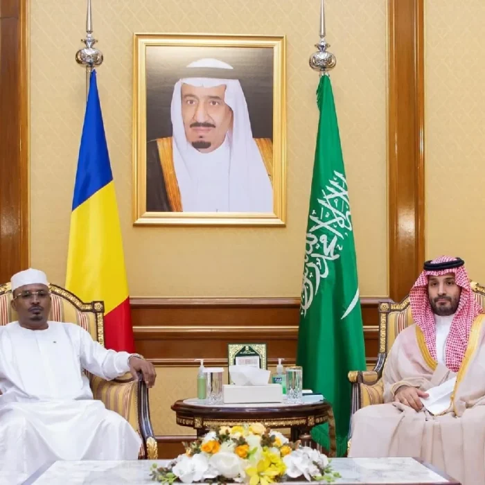 ولي العهد والرئيس التشادي: شراكة استراتيجية لمستقبل واعد