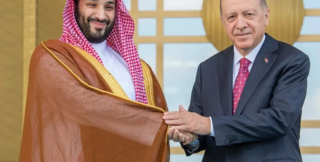العلاقات السعودية التركية: مباحثات ولي العهد وأردوغان