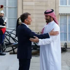 ماكرون: زيارة ولي العهد إلى فرنسا تعزز الشراكة الاستراتيجية