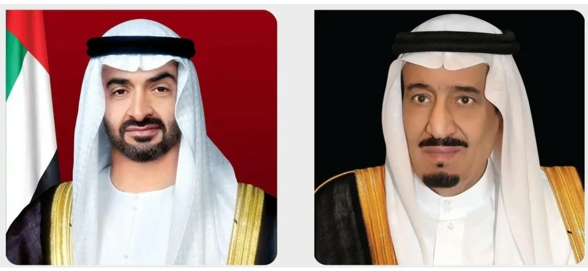 القيادة الإماراتية تهنئ المملكة بمناسبة اليوم الوطني السعودي
